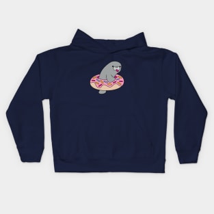 Manatee Donut Kids Hoodie